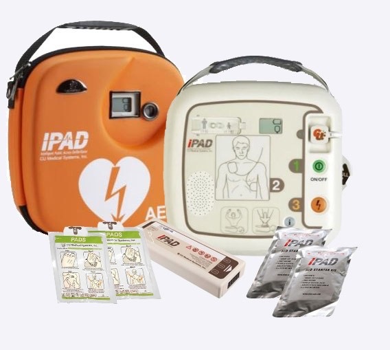 I-PAD DEFIBRILLATOR - for use on casualties in cardiac arrest